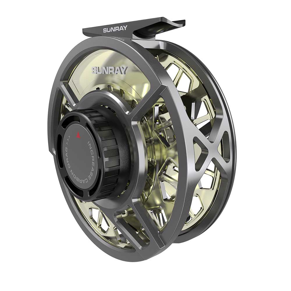 Lock Fly Reel System Lime Spool Only