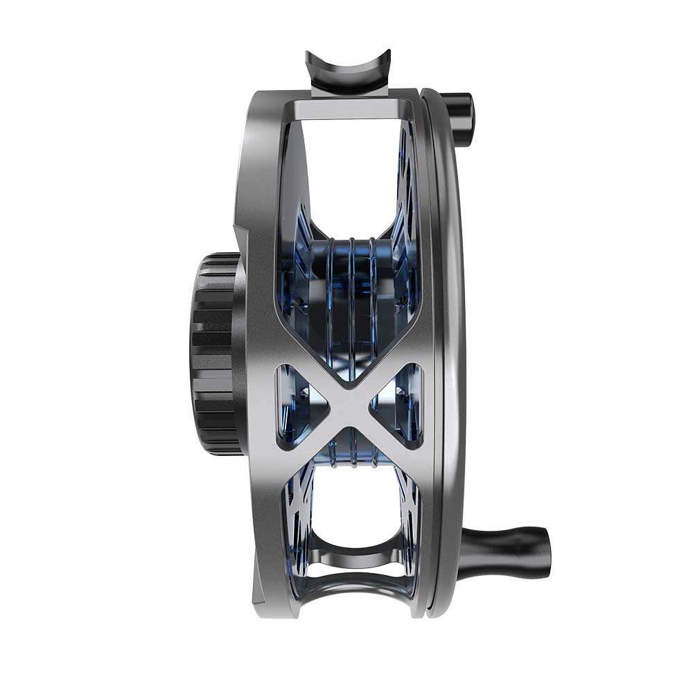 Lock Fly Reel System Blue Spool Only