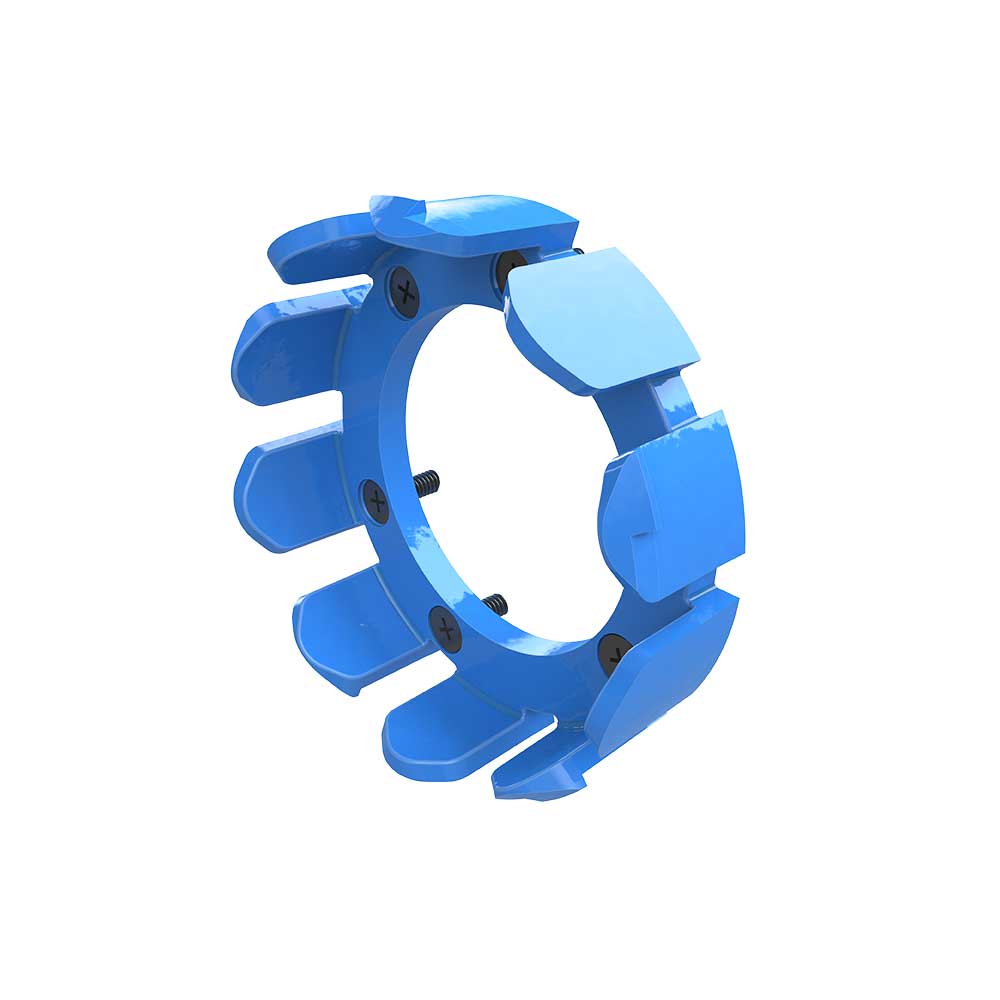 Lock Fly Reel Blue Hub Only