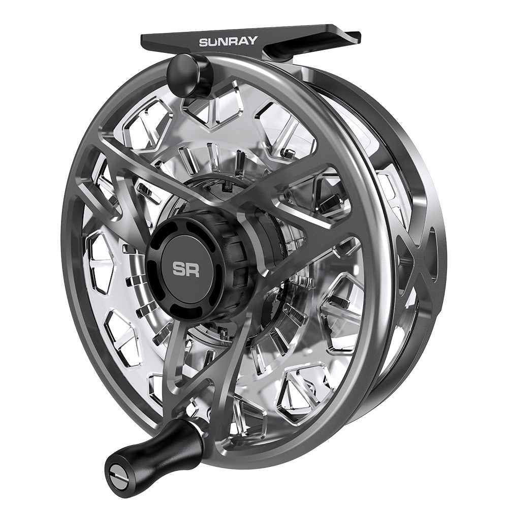 Lock Fly Reel System Black