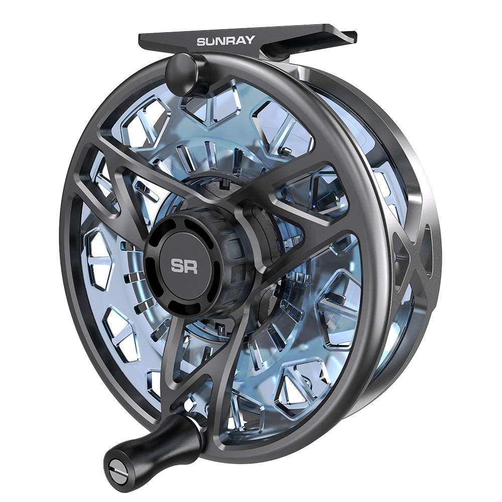 Lock Fly Reel System Red