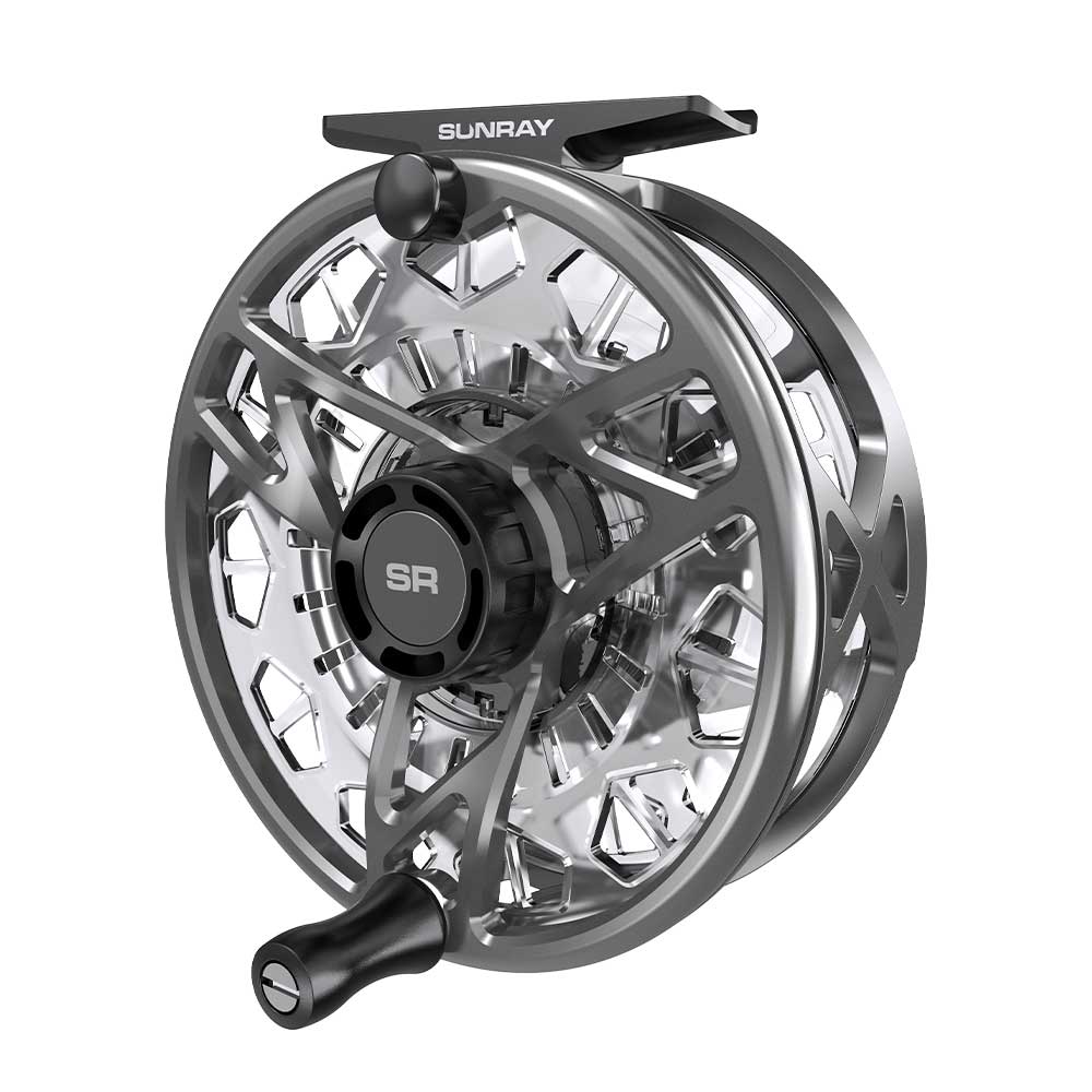 black fly reel Lock Fly Reel System Black