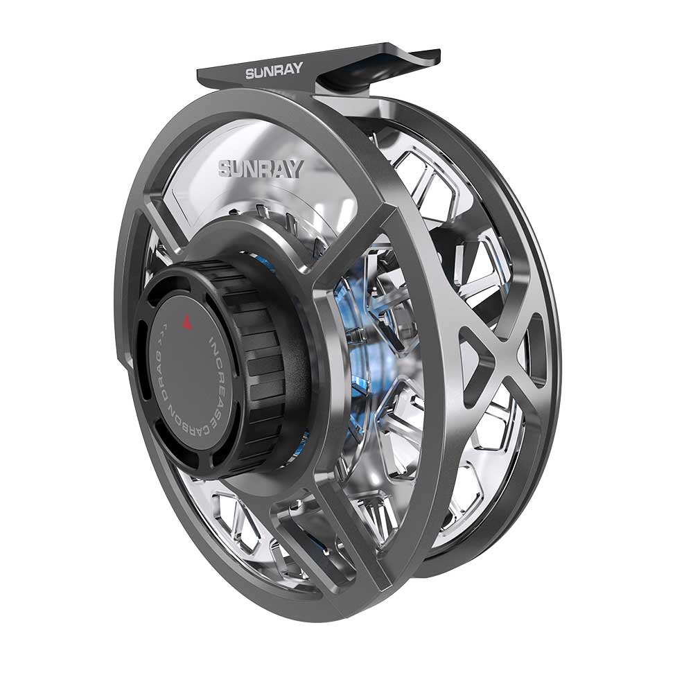 Lock Fly Reel System Blue