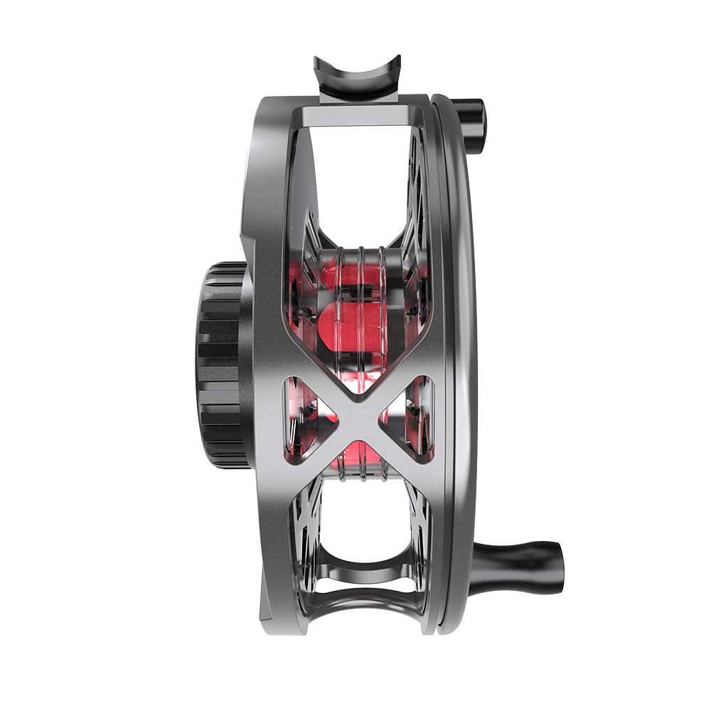 Lock Fly Reel System Red
