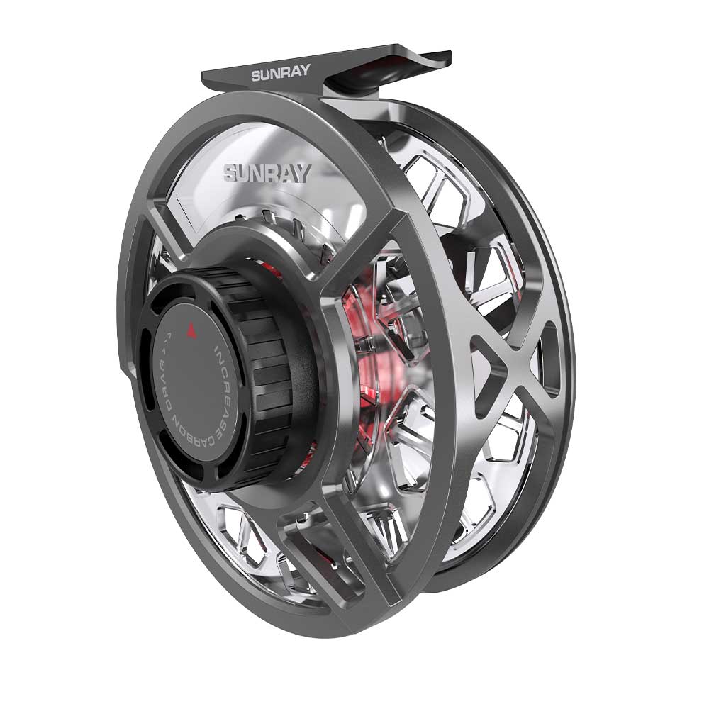 Lock Fly Reel System Red