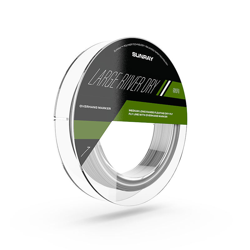 Medium / Long Range Dry Fly Floating Fly Line with Overhang Marker