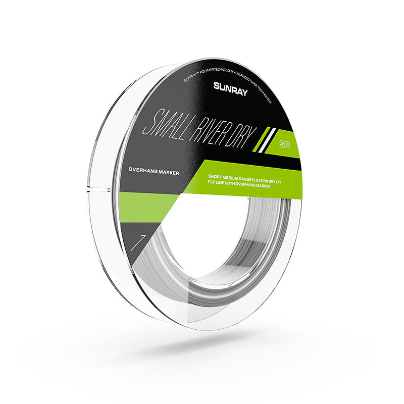 Short / Medium Range Dry Fly Floating Fly Line with Overhang Marker