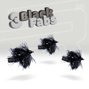 (3 in a pack) Competition Fabs & Blobs Flies