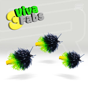 (3 in a pack) Competition Fabs & Blobs Flies