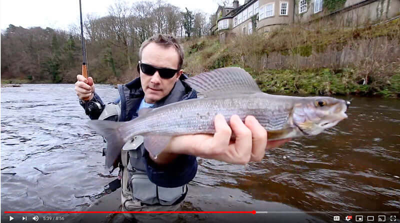 How to fly fish using light gear. Nymph fishing for Grayling & Buzzers for Rainbow Trout.