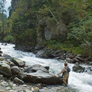 Tackling Alpine Pocket Water with Big Dry Flies by David Southall