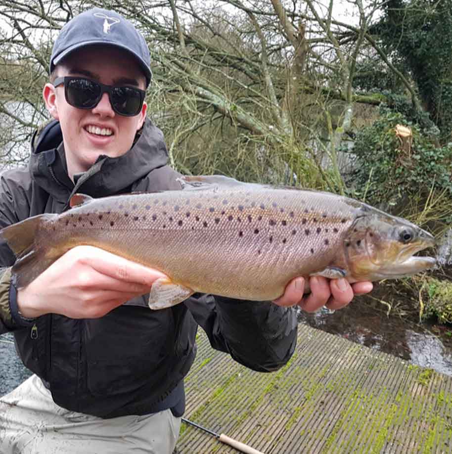 Competition Fly Fishing in Winter