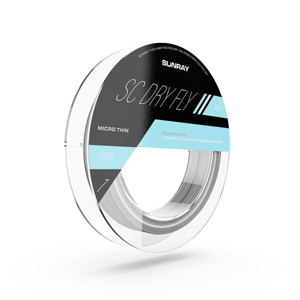 SC Micro Thin Dry Fly Floating Fly Line with Overhang Marker