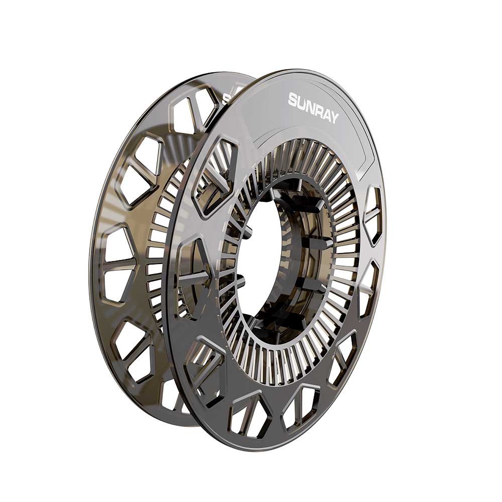 Lock Fly Reel System Black Spool Only