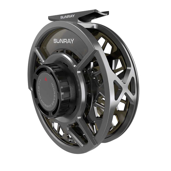 Locking Rails Fly System Lock Fly Reel System All Black
