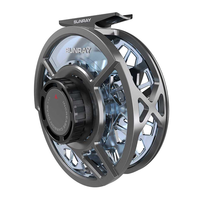 Lock Fly Reel System Blue Spool Only