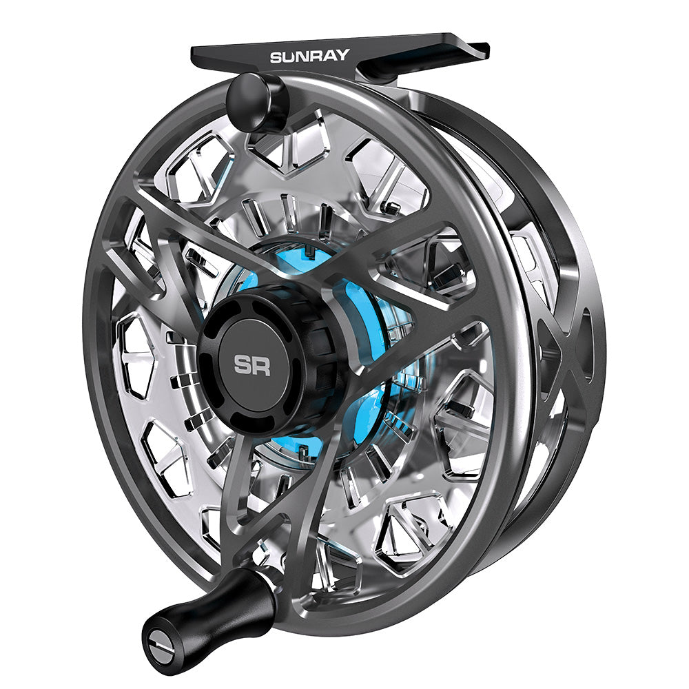 Lock Fly Reel System Red