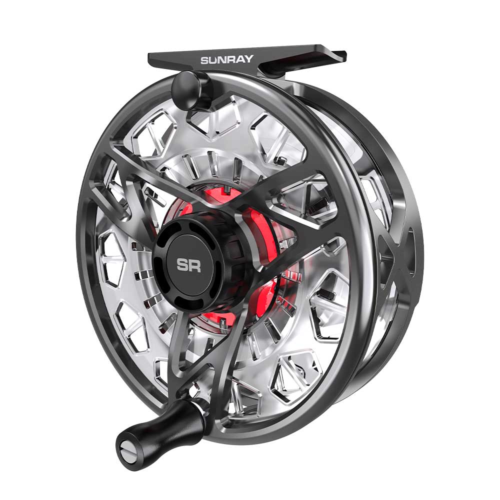 Lock Fly Reel System Red
