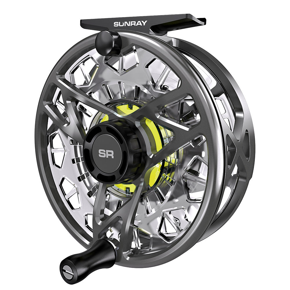 Lock Fly Reel System Red