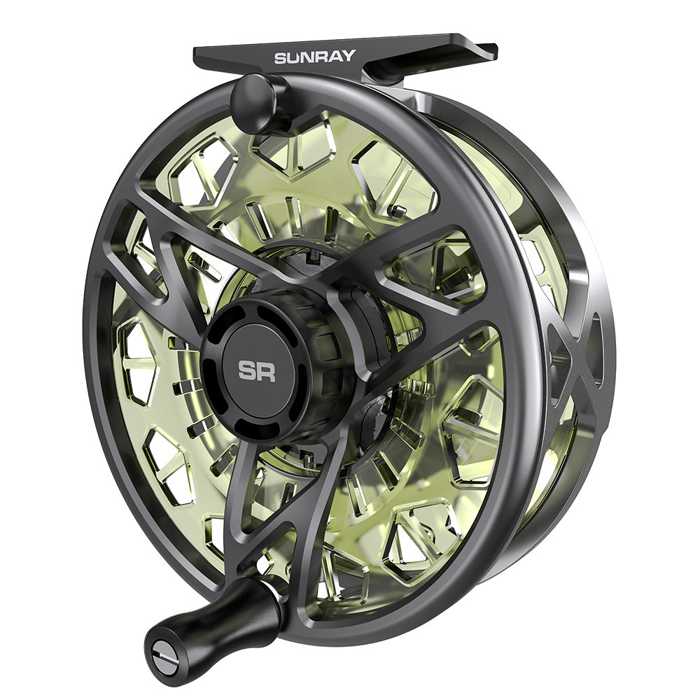 Lock Fly Reel System Red