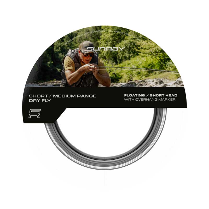 Short / Medium Range Micro Thin Dry Fly Line with Overhang Marker®️